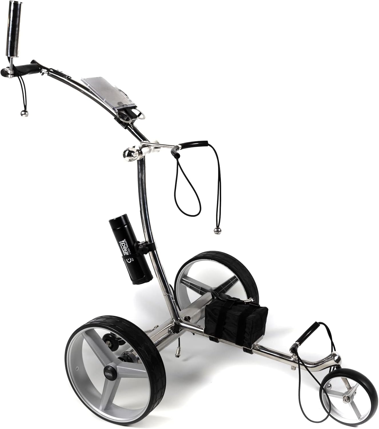 GolfTed GT-R, chariot de golf électrique télécommandé en acier inoxydable
