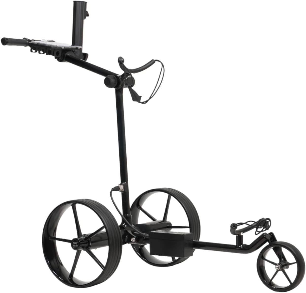 Tour Made RT-630S, chariot de golf électrique noir à double moteur